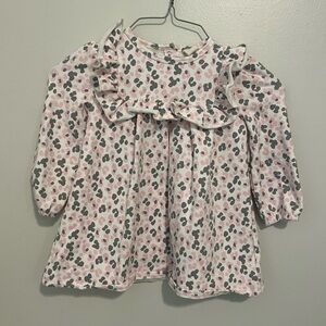 Tucker + Tate Pink and Gray Patterned Kids Dress
